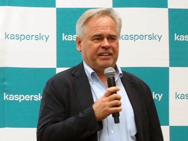 ロシア企業のカスペルスキー氏が来日　最新セキュリティ技術や事業の現状説明
