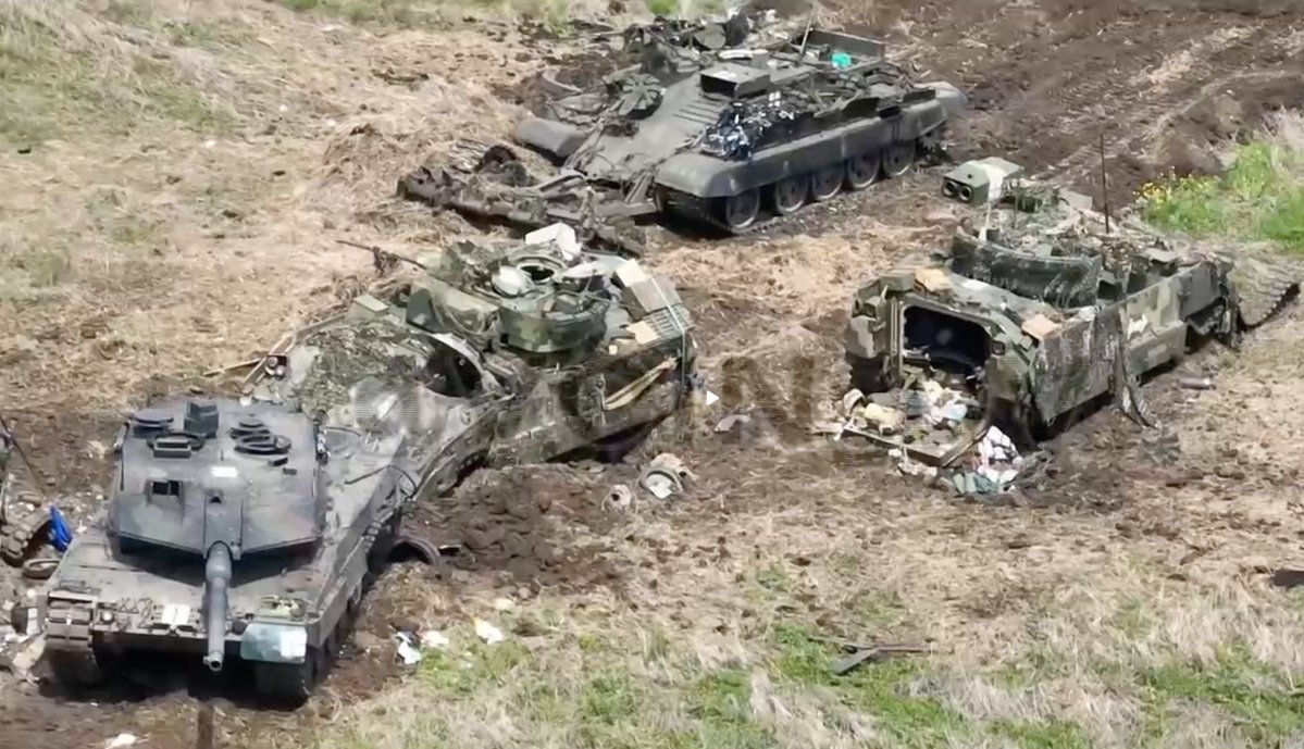 【悲報】ウクライナ、反攻に投入した「レオパルト２」初損失、ロシア軍の攻撃で３両失う